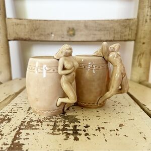 Vintage 1950’s Dorothy Kindell Nude Woman Erotic Salt and Pepper Shakers